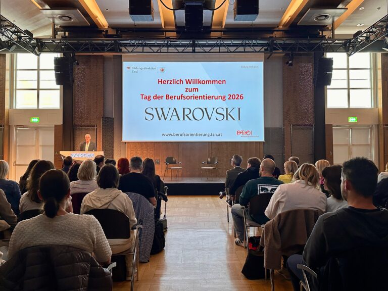 Tag der Berufsorientierung 2026 bei Swarovski